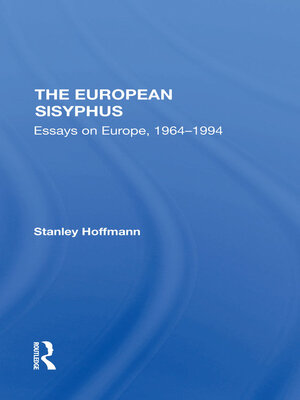 cover image of The European Sisyphus